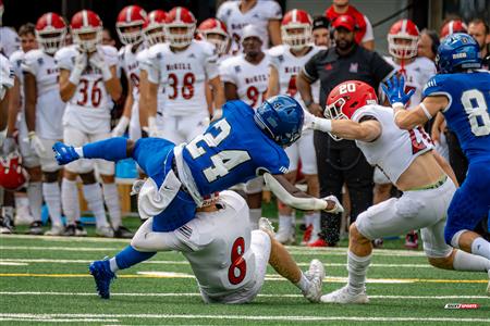 RSEQ Football Universitaire - Carabins-UdM (43) vs (11) Redbirds-McGill - 1ere mi-temps