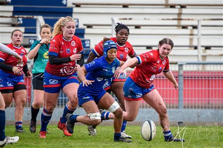 Suzanne Nicole - Rugby - FCG Amazones (18) VS (16) LMRCV - FC Grenoble Rugby - Lille Métropole Rugby Club Villeneuvois