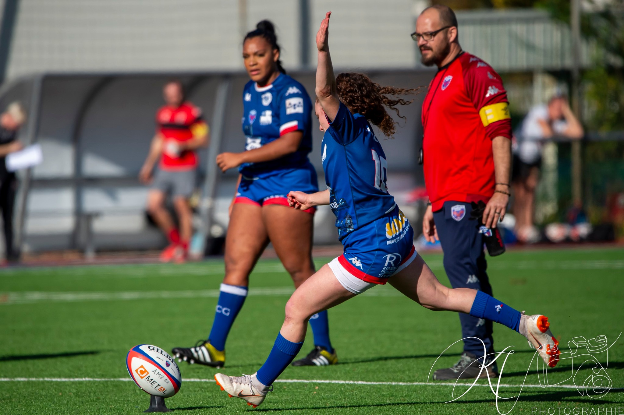  FC Grenoble Rugby - Stade Rennais Rugby - Rugby - Elite 2023 - Amazones FC Grenoble (34) vs (12) Stade Rennais Rugby (#2023FCGSRR11) Photo by: Karine Valentin | Siuxy Sports 2023-11-23