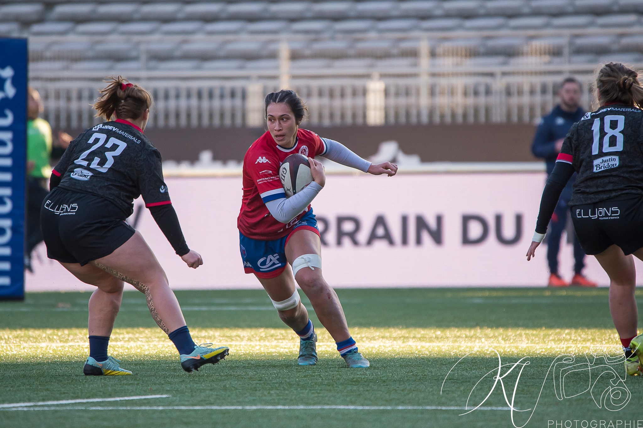  Lyon Olympique Universitaire - FC Grenoble Rugby - Rugby - LOU (0) vs (26) Amazones FC Grenoble (#2023LOUvFCGr01) Photo by: Karine Valentin | Siuxy Sports 2023-01-21