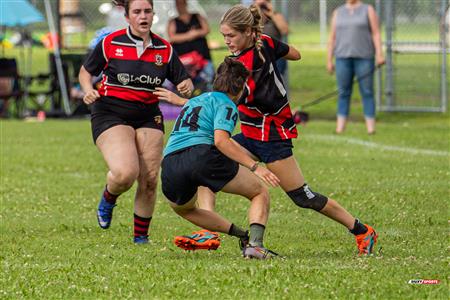 Rugby Québec - Tournoi des Régions - Sud-Ouest (26) vs (17) Lac St-Louis - Finale U18F