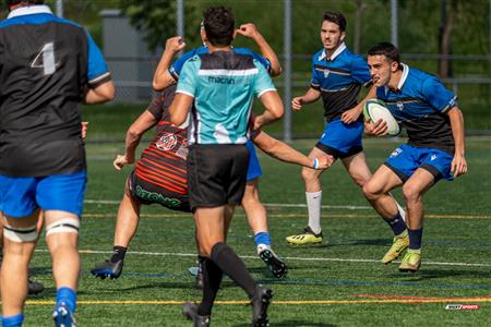Rugby Québec - Parc Olympique (28) vs (10) Club de Rugby de Québec (M1) - 1ère mi-temps