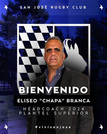 CHAPA BRANCA ES EL NUEVO HEADCOACH DE SAN JOSÉ