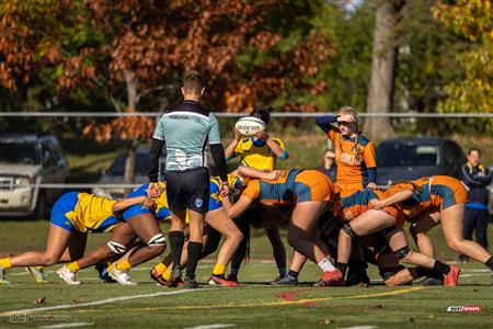 RSEQ 2023 - FINAL Coll. RUGBY Fem. - J.Abbott (30) vs (0) André Laurendeau (1ST HALF)