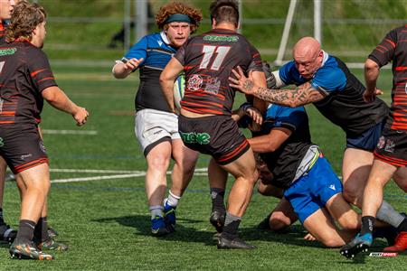 Rugby Québec - Parc Olympique (28) vs (10) Club de Rugby de Québec (M1) - 1ère mi-temps