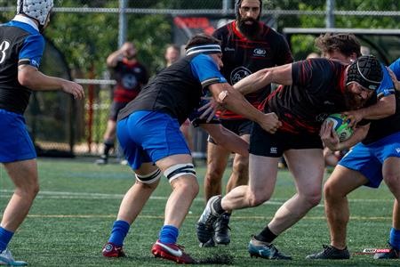 Rugby Québec - Parc Olympique (28) vs (10) Club de Rugby de Québec (M1) - 1ère mi-temps