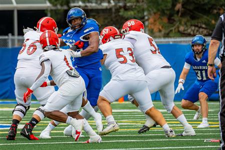 RSEQ Football Universitaire - Carabins-UdM (43) vs (11) Redbirds-McGill - 1ere mi-temps
