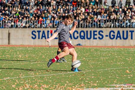 RSEQ 2023 - Final Univ. Rugby Masc. - ETS (17) vs (18) Ottawa U. (1st half)