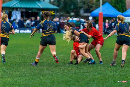 RUGBY QUÉBEC FINALES SL F SÉNIORS 2023 SAB QC- CRQ I 41 VS 0 TMR I