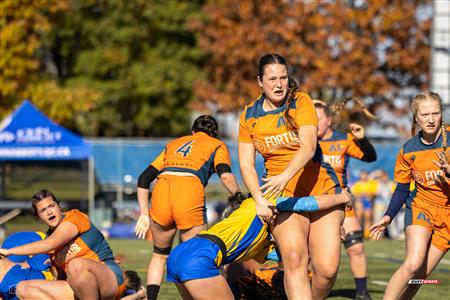 RSEQ 2023 - FINAL Coll. RUGBY Fem. - J.Abbott (30) vs (0) André Laurendeau (1ST HALF)