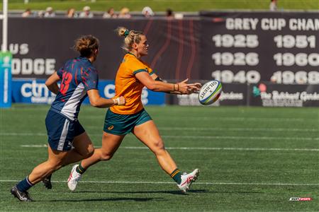 World Rugby Pacific Four Series - Australia (58) vs (17) USA - First Half