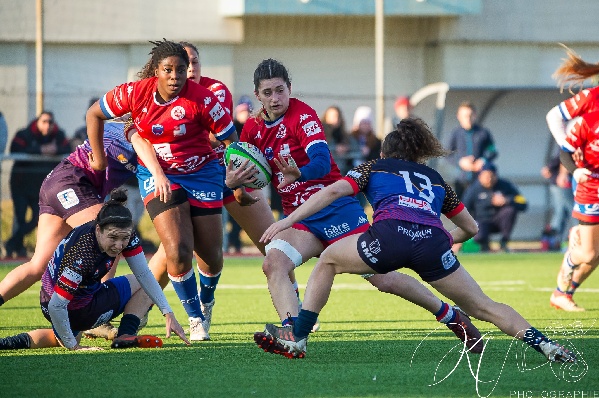  FC Grenoble Rugby - Blagnac - Rugby - FC Grenoble Amazones (21) VS (44) Blagnac (#2023FCGvBLA02) Photo by: Karine Valentin | Siuxy Sports 2023-02-12
