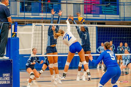 RSEQ - 2023 Volley F - UQAM (2) vs (3) UDM