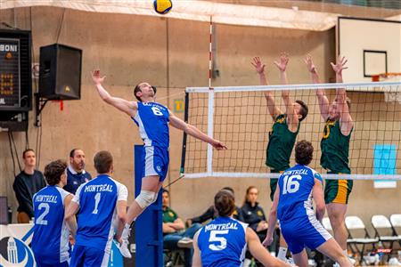 RSEQ - 2023 Volley M - Université de Montréal (1) vs (3) Université de Sherbrooke