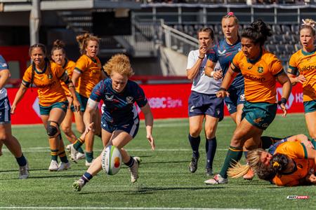 World Rugby Pacific Four Series - Australia (58) vs (17) USA - First Half