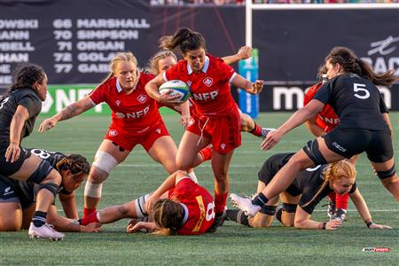 Julia Schell - Rugby - World Rugby Pacific Four Series - Canada (21) vs (52) New Zealand - Second Half - Canada national rugby union team (F) - New Zealand national rugby union team (W)