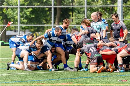 Rugby Québec - Parc Olympique (18) vs (31) Club de Rugby de Québec (M2) - 1ère mi-temps