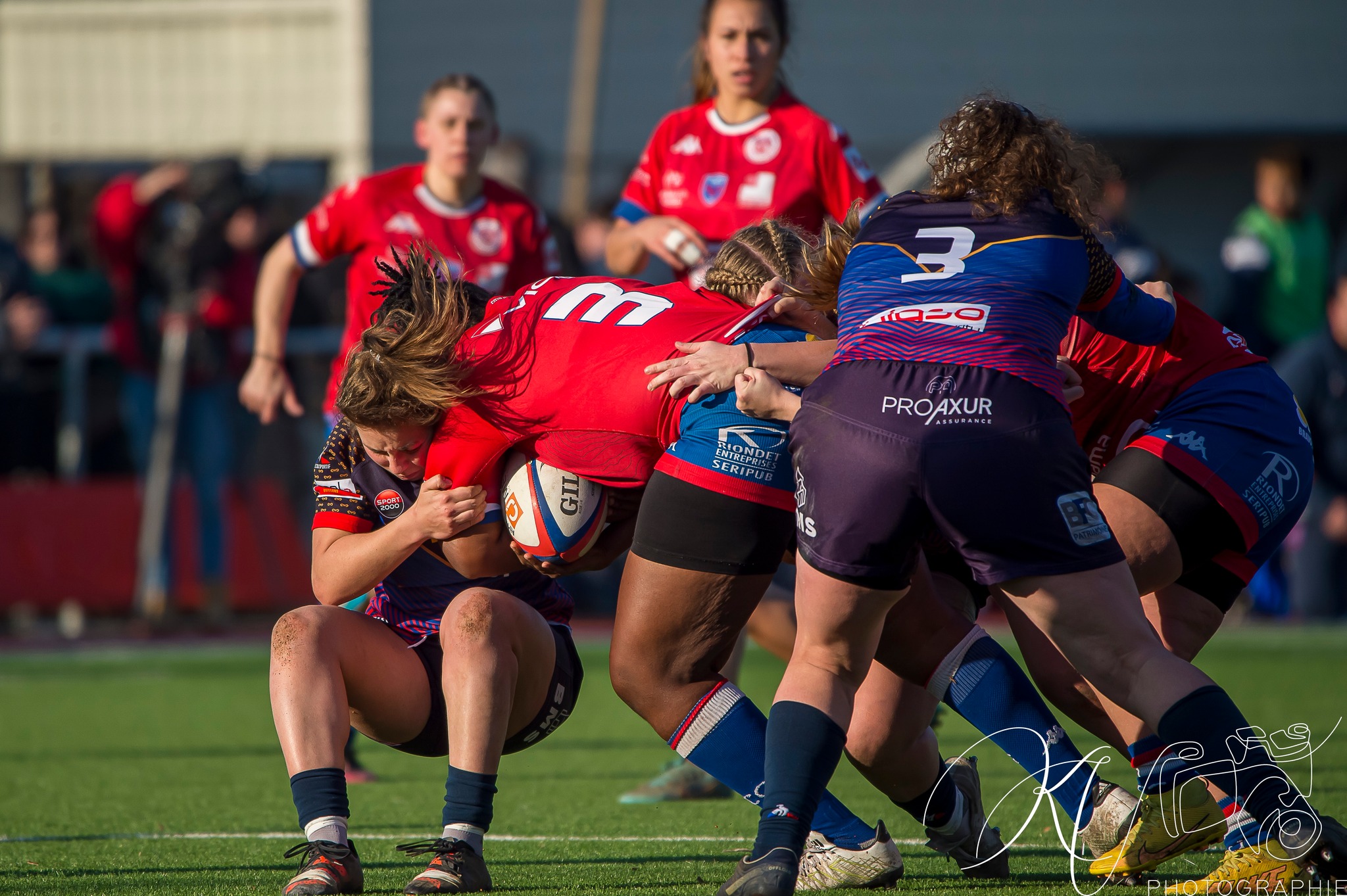  FC Grenoble Rugby - Blagnac - Rugby - FC Grenoble Amazones (21) VS (44) Blagnac (#2023FCGvBLA02) Photo by: Karine Valentin | Siuxy Sports 2023-02-12