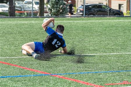 Rugby Québec - Parc Olympique (28) vs (10) Club de Rugby de Québec (M1) - 1ère mi-temps
