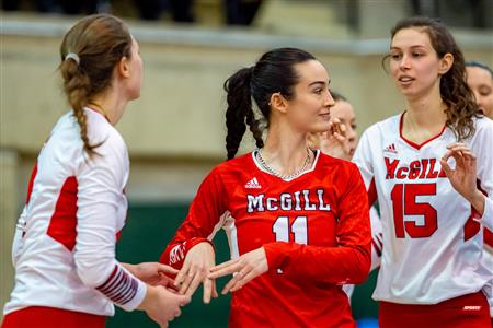 RSEQ - 2023 Volley F - Université de Montréal (1) vs (3) McGill University - R5
