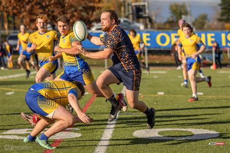 RSEQ 2023 - FINAL Coll. RUGBY MASC. - J.Abbott (22) vs (24) André Laurendeau (2nd HALF)