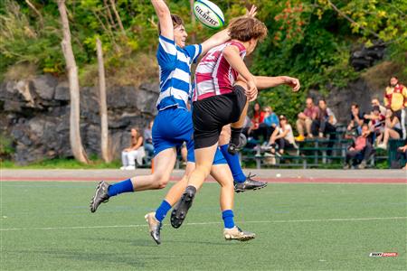 RSEQ 2023 RUGBY - Dynamiques de Brébeuf (12) VS (18) Blues of Dawson