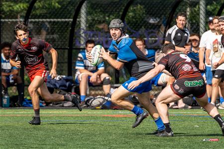 Rugby Québec - Parc Olympique (28) vs (10) Club de Rugby de Québec (M1) - 1ère mi-temps