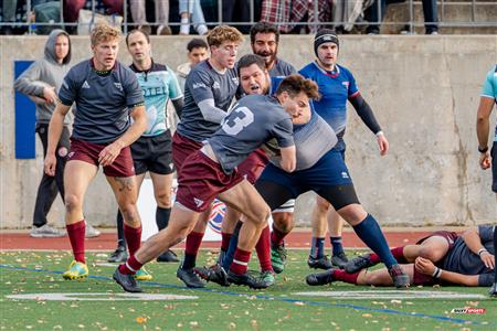 RSEQ 2023 - Final Univ. Rugby Masc. - ETS (17) vs (18) Ottawa U. (Reel B)