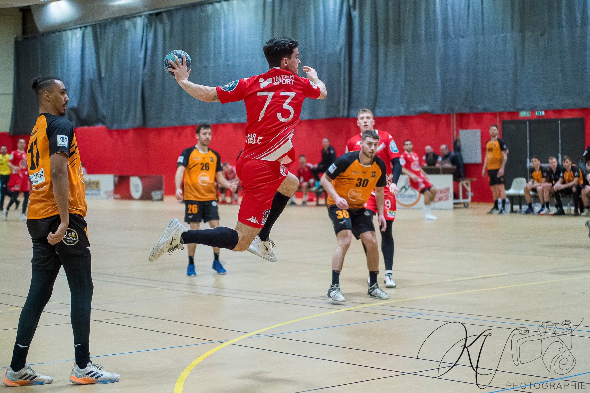  Grenoble SMH Métropole Isère Handball - HBC Aix en Savoie - Handball - GSMH Métro Isère Hanball (34) vs (24) HBC Aix en Savoie (#2023GSMHMIHvHBCAES) Photo by: Karine Valentin | Siuxy Sports 2023-02-04