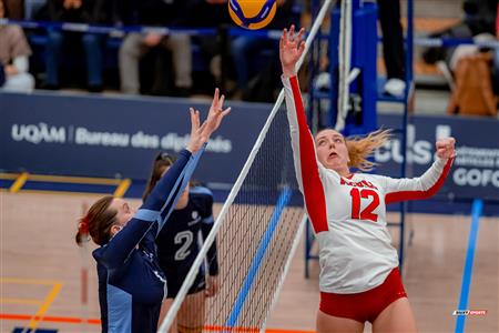 RSEQ - 2023 Volley F (Final) - UQAM (3) vs (0) McGill