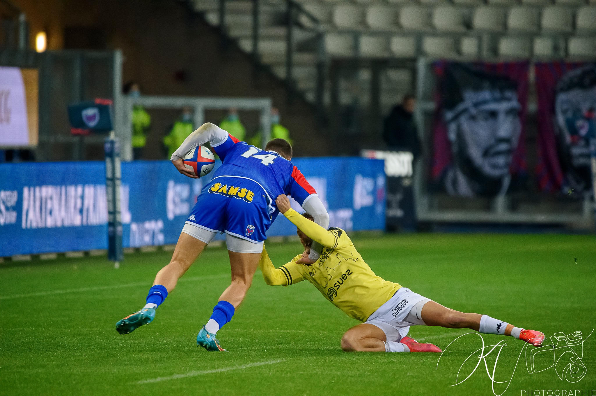  FC Grenoble Rugby - US Carcassonne - Rugby - FC Grenoble (15) VS (15) Carcassonne (#2023FCGRvsUSC01) Photo by: Karine Valentin | Siuxy Sports 2023-01-13