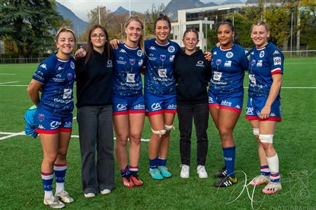 Elite 2023 - Amazones FC Grenoble (34) vs (12) Stade Rennais Rugby