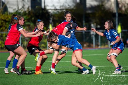 Elite 2023 - Amazones FC Grenoble (34) vs (12) Stade Rennais Rugby
