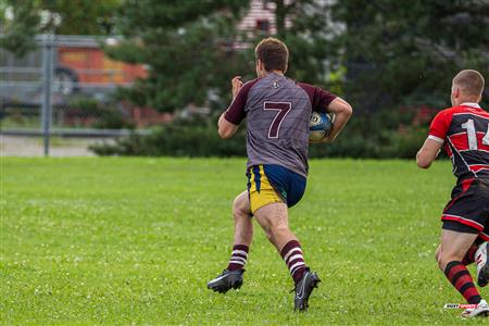 Rugby Québec - Tournoi des Régions - Lac St-Louis (12) vs (17) Estrie - Finale U18M