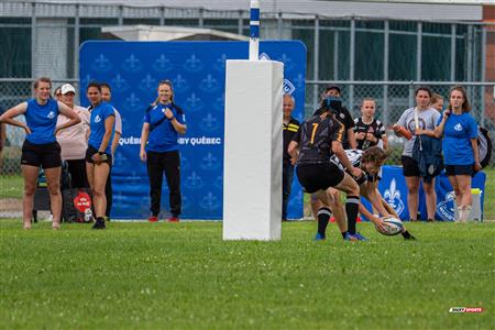 Rugby Québec - Tournoi des Régions - Montréal-Bourassa (17) vs (14) Chaudière-Appalaches - Finale U1
