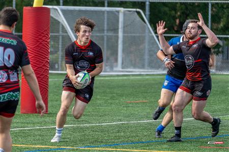 Rugby Québec - Parc Olympique (28) vs (10) Club de Rugby de Québec (M1) - 1ère mi-temps