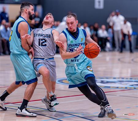 Hichem Benayad-Cherif - Basketball - TBL - Montreal Toundra (95) vs (104) Syracuse Stallions (Game 2) - 2nd half - Montreal - Syracuse