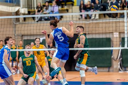 RSEQ - 2023 Volley M - Université de Montréal (1) vs (3) Université de Sherbrooke