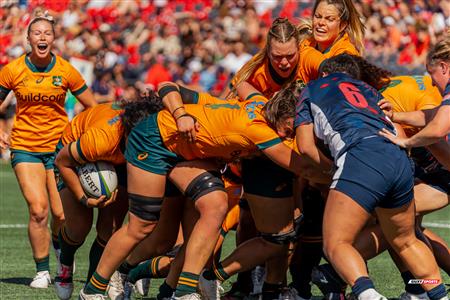 World Rugby Pacific Four Series - Australia (58) vs (17) USA - First Half