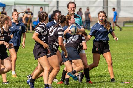 Rugby Québec - Tournoi des Régions - Chaudière-Appalaches (14) vs (0) Lac St-Louis - Finale U16F