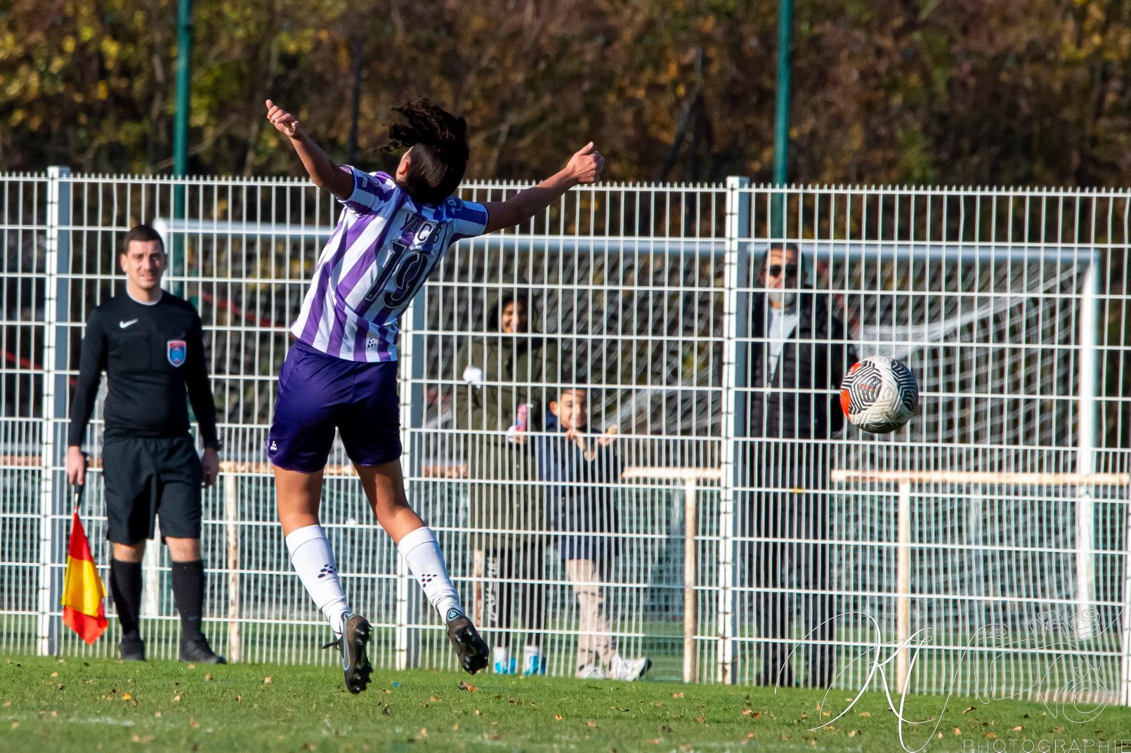 Grenoble Foot 38 - Toulouse FC - Soccer - Div 3 Fém - Grenoble F38 (0) vs (1) Toulouse FC (#D3F23GF38TFC11) Photo by: Karine Valentin | Siuxy Sports 2023-11-26