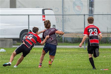 Rugby Québec - Tournoi des Régions - Lac St-Louis (12) vs (17) Estrie - Finale U18M