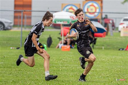 Rugby Québec - Tournoi des Régions - Montréal-Bourassa (17) vs (14) Chaudière-Appalaches - Finale U1