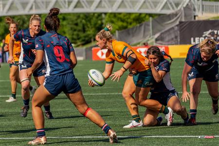 World Rugby Pacific Four Series - Australia (58) vs (17) USA - First Half