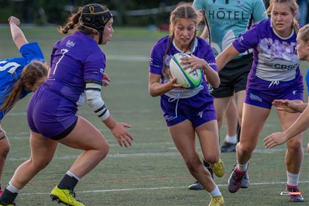 RSEQ 2023 RUGBY F - Carabins UDM (25) vs (17) Bishop's Gaiters