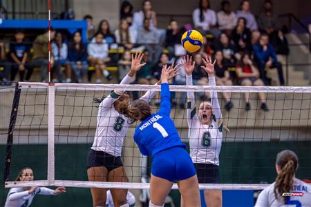 RSEQ - 2023 Volley F - UDM (0) vs (3) U. de Sherbrooke