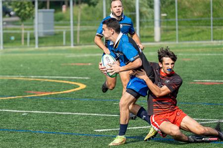 Rugby Québec - Parc Olympique (28) vs (10) Club de Rugby de Québec (M1) - 1ère mi-temps