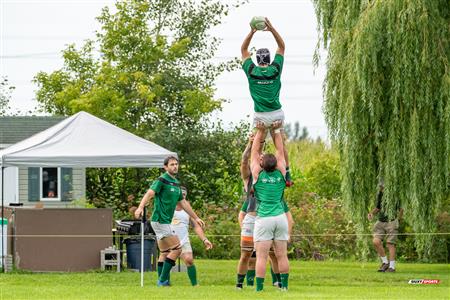 Rugby Québec - Montreal Irish (5) vs (43) TMR RFC - Semi Finales M1 - 1er mi-temps