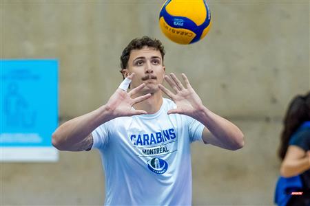 Pierre-Charles Latour-Bourgeois - Volleyball - RSEQ - 2023 Volley M - Université de Montréal (3) vs (1) University of New Brunswick - Université de Montréal - University of New Brunswick