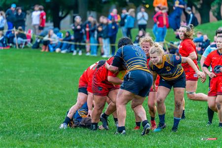 RUGBY QUÉBEC FINALES SL F SÉNIORS 2023 SAB QC- CRQ I 41 VS 0 TMR I